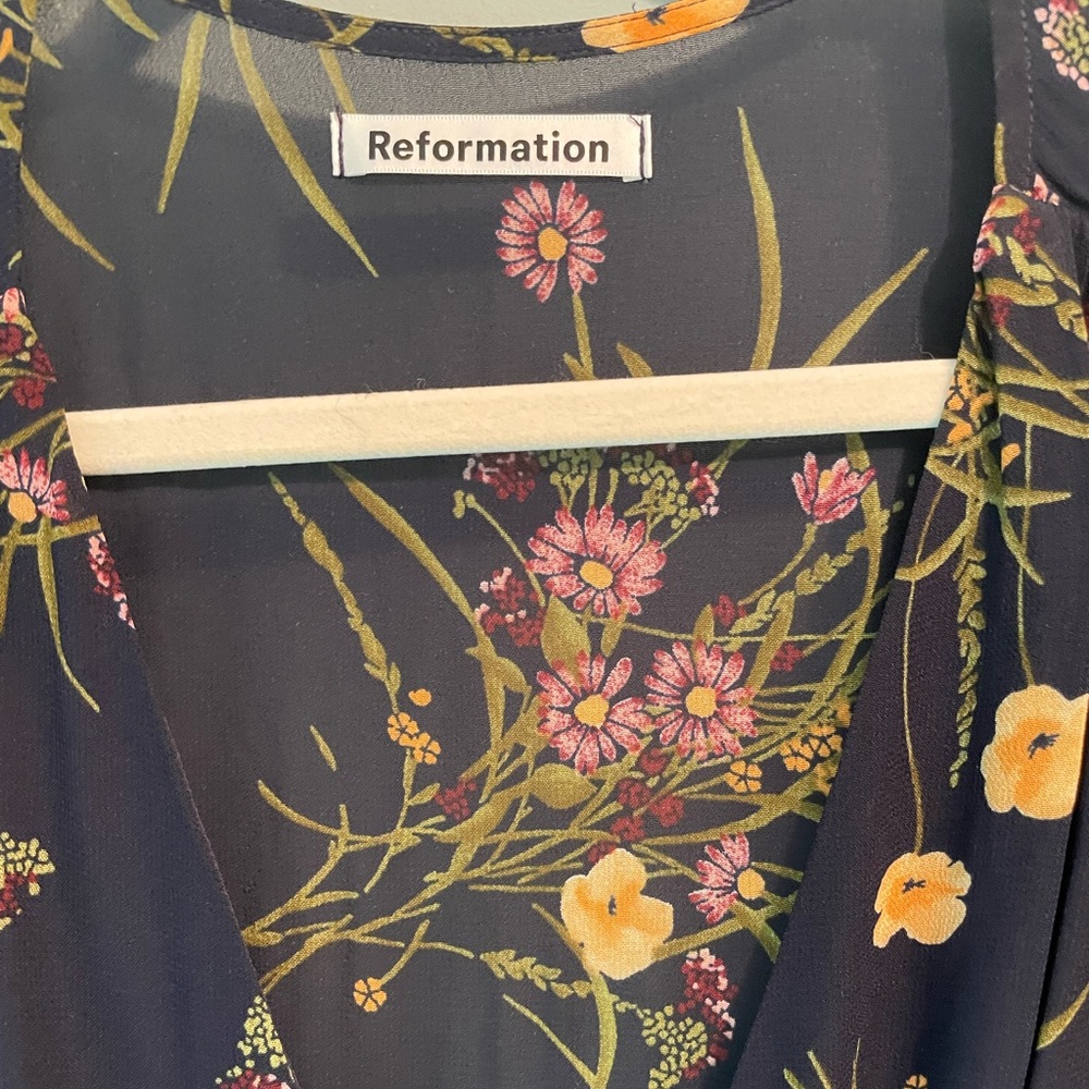 Reformation Melba Dress in Mademoiselle XS - Picture 5 of 8